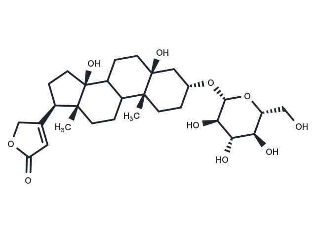 Periplogenin glucoside Chemical Structure