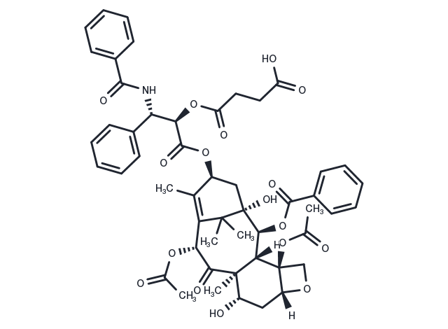 Paclitaxel-Succinic acid Chemical Structure