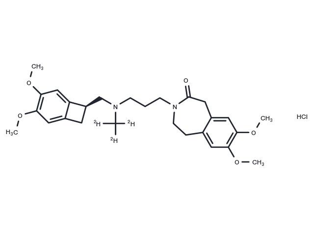 Ivabradine-d3 hydrochloride Chemical Structure