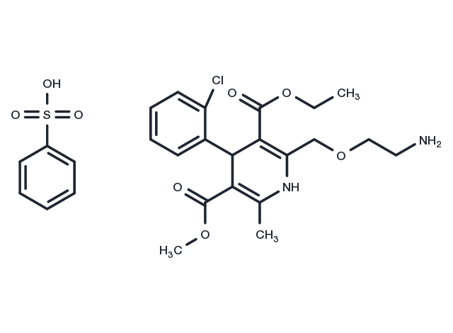 Amlodipine Besylate Chemical Structure