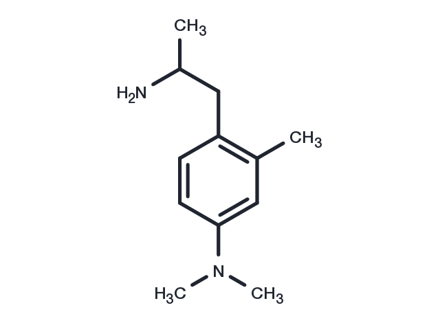 (±)-Amiflamine Chemical Structure
