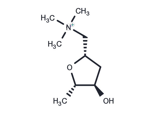Muscarine Chemical Structure