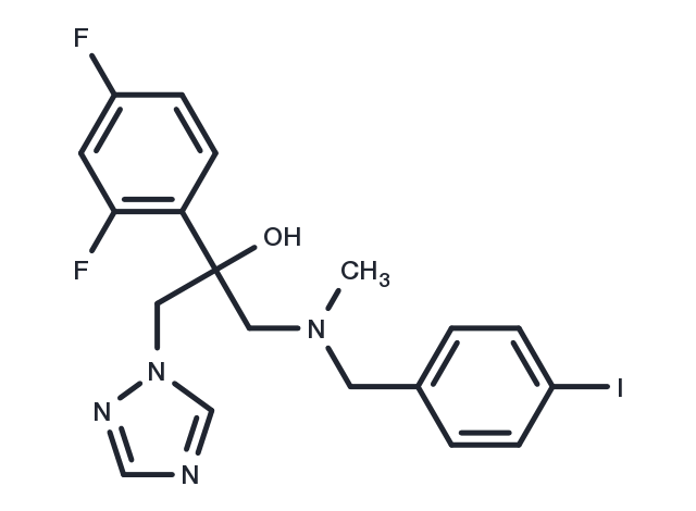 Iodiconazole Chemical Structure