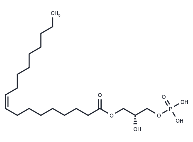 1-Oleoyl Lysophosphatidic Acid Chemical Structure