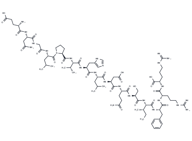 Angiogenin (108-122) Chemical Structure