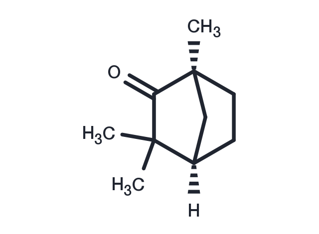 (+)-Fenchone Chemical Structure