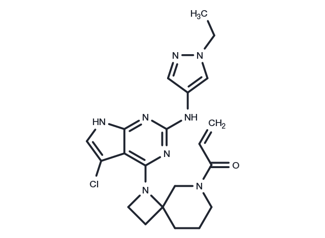 JAK3/BTK-IN-4 Chemical Structure