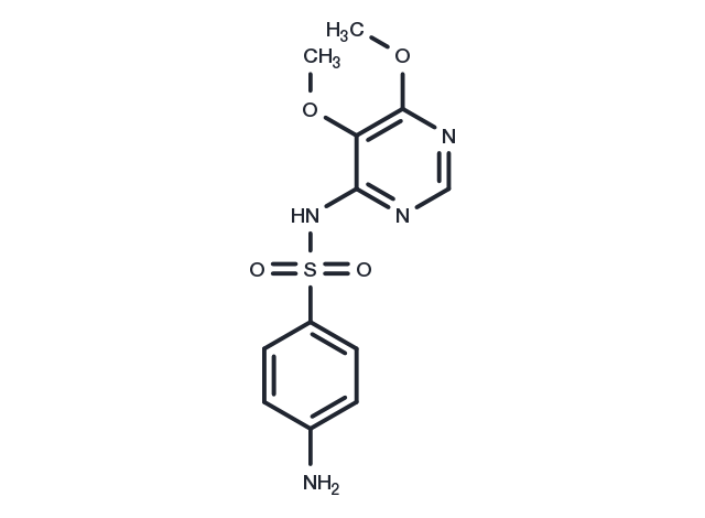 Sulfadoxine Chemical Structure