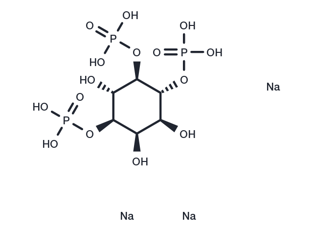 D-myo-Inositol-1,4,5-triphosphate trisodium Chemical Structure