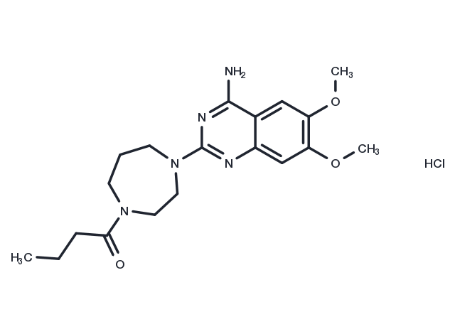 Bunazosin Hydrochloride Chemical Structure