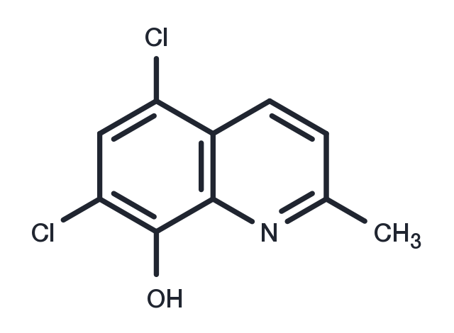 Chlorquinaldol Chemical Structure