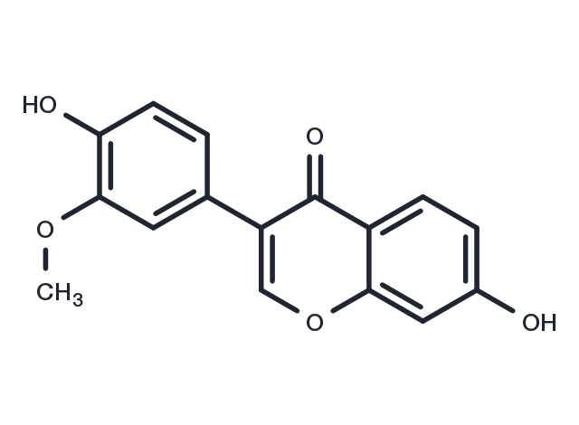 3'-Methoxydaidzein Chemical Structure