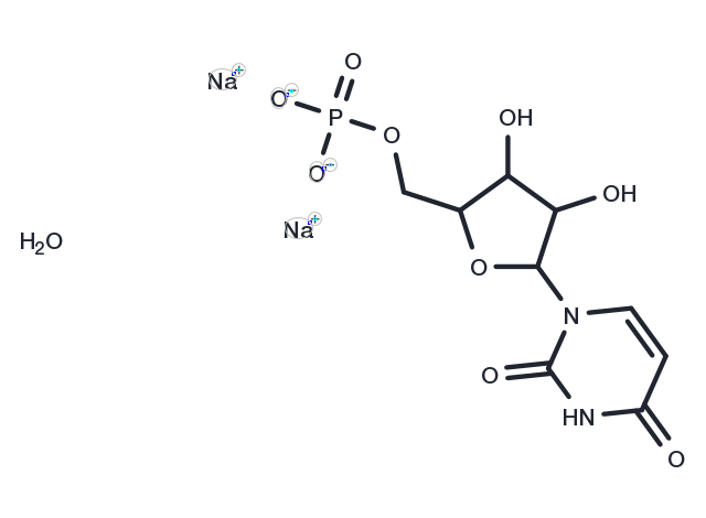 Uridine-5’-monophosphate (sodium salt hydrate) Chemical Structure