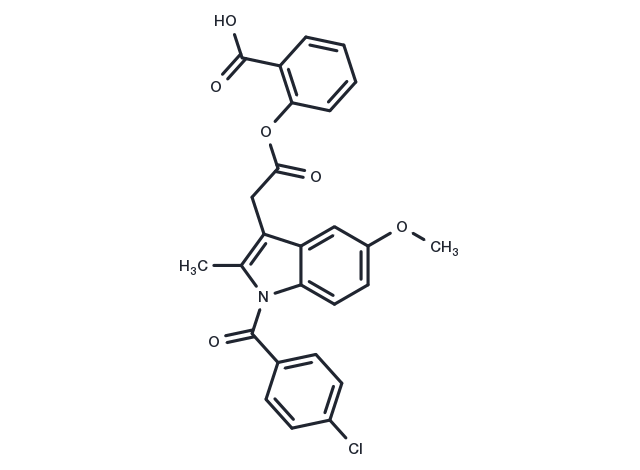 Indomethacin salicylate Chemical Structure