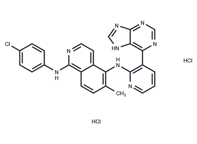 Raf inhibitor 1 dihydrochloride