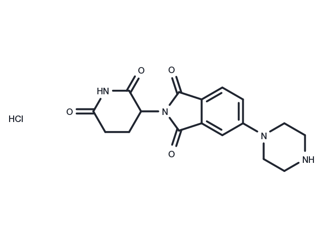 Thalidomide-piperazine hydrochloride Chemical Structure