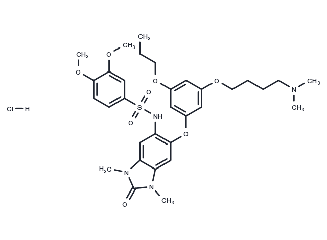 IACS-9571 Hydrochloride (1800477-30-8 free base) Chemical Structure