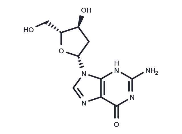 2'-Deoxyguanosine Chemical Structure