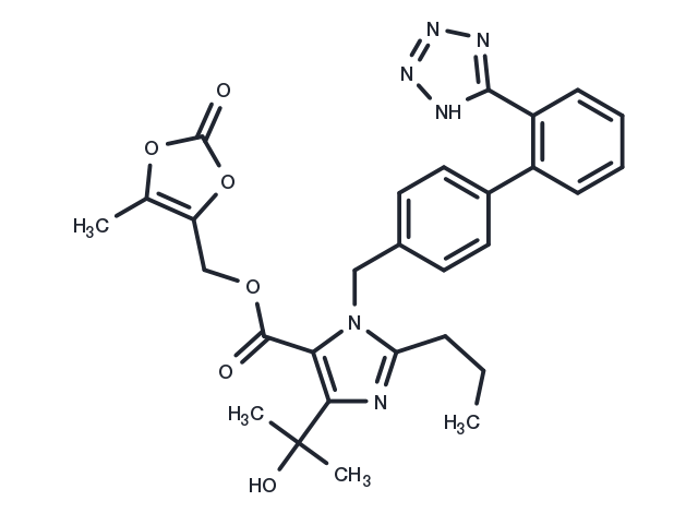 Olmesartan Medoxomil Chemical Structure