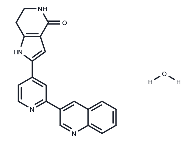 MK2-IN-3 hydrate Chemical Structure