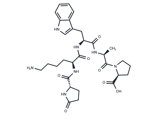 Bradykinin potentiator-5 Chemical Structure