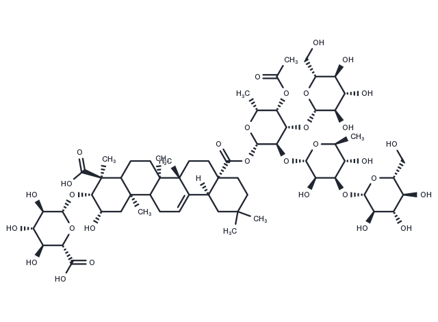 Herniariasaponin 3 Chemical Structure