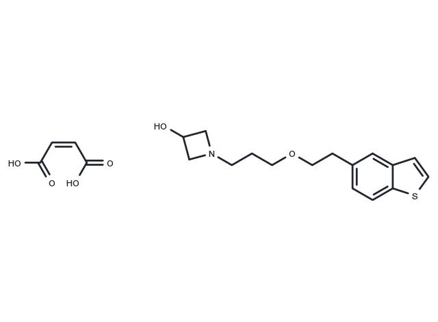 Edonerpic maleate Chemical Structure