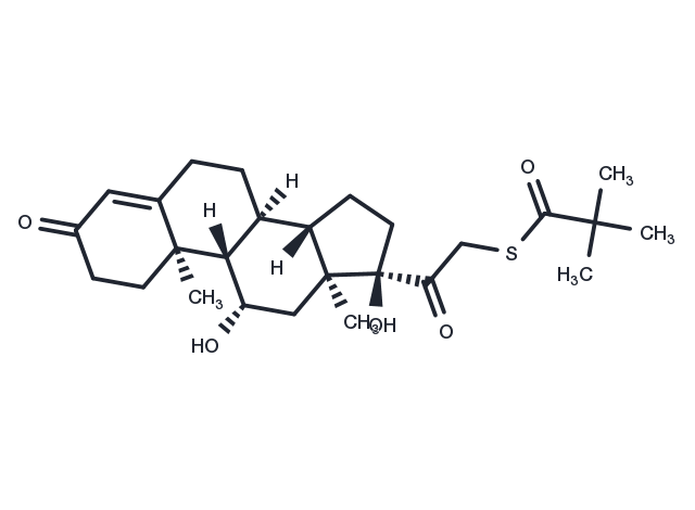 Tixocortol pivalate Chemical Structure