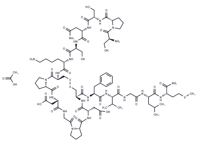 Scyliorhinin II acetate Chemical Structure