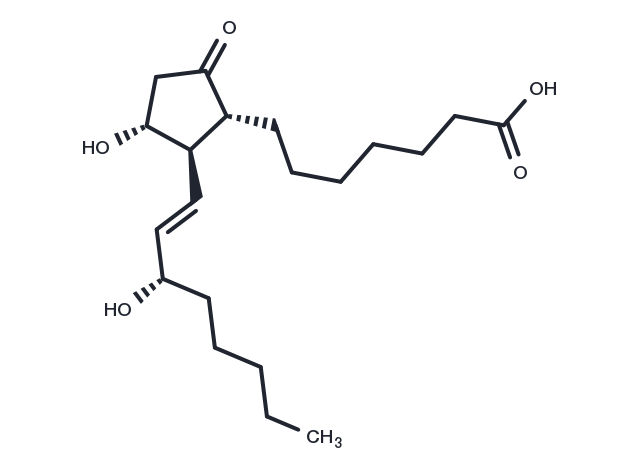 Prostaglandin E1 Chemical Structure