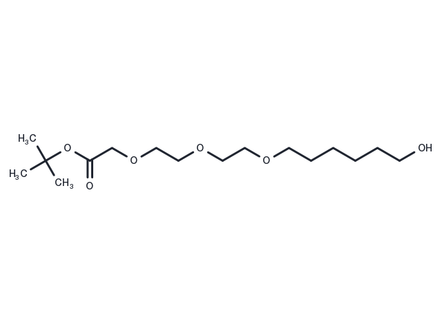 Boc-C1-PEG3-C4-OH Chemical Structure