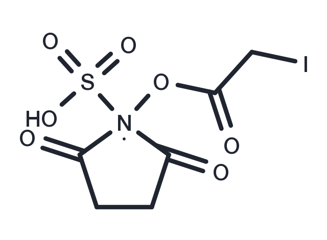 Sulfo-SIA Crosslinker Chemical Structure