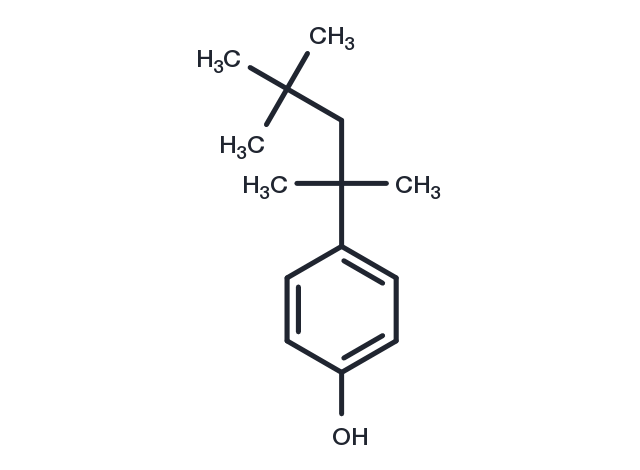 4-tert-Octylphenol Chemical Structure
