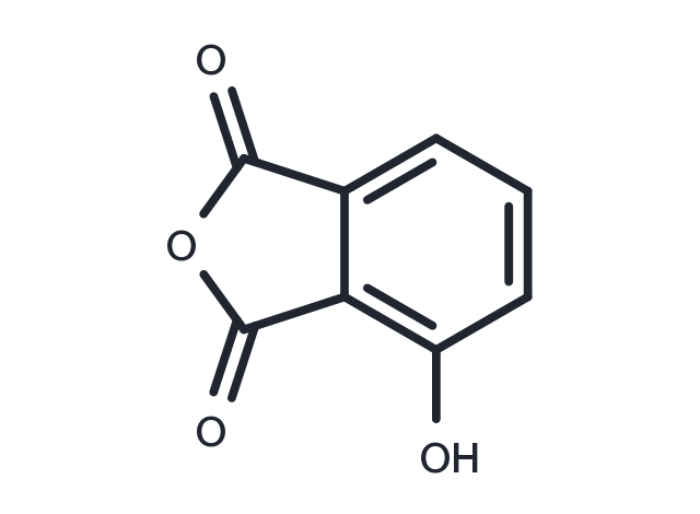 3-hydroxy-phthalicanhydrid Chemical Structure