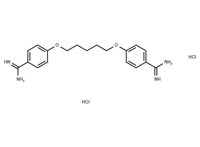 Pentamidine dihydrochloride Chemical Structure