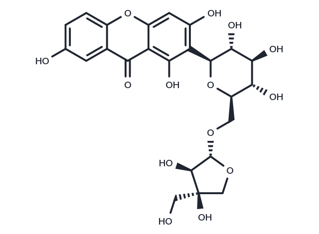 Sibiricaxanthone A Chemical Structure