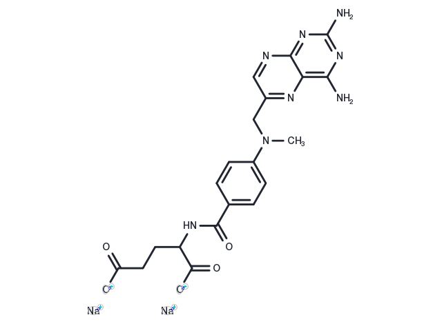 Methotrexate disodium Chemical Structure