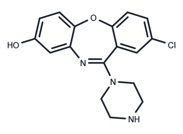 8-hydroxy Amoxapine Chemical Structure