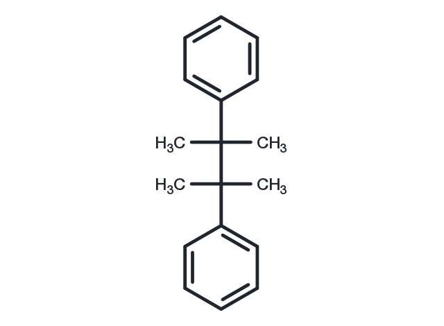 2,3-Dimethyl-2,3-diphenylbutane Chemical Structure