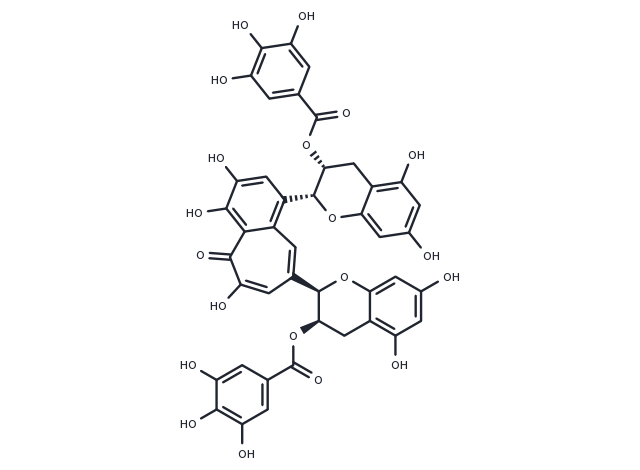Theaflavin 3,3'-digallate Chemical Structure