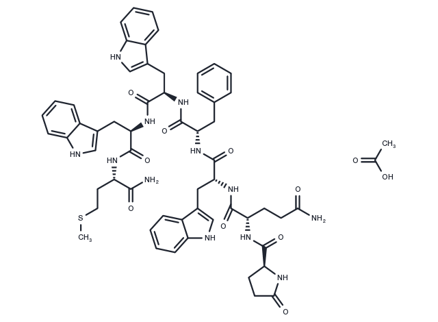 G-Protein antagonist peptide acetate Chemical Structure