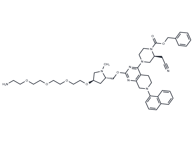 K-Ras ligand-Linker Conjugate 2 Chemical Structure