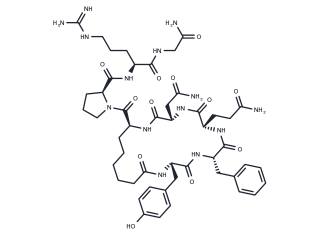 Thyrotropin-releasing hormone, deamido- Chemical Structure