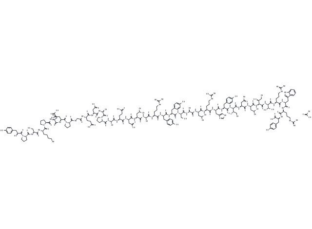 [D-Trp34]-Neuropeptide Y Acetate Chemical Structure