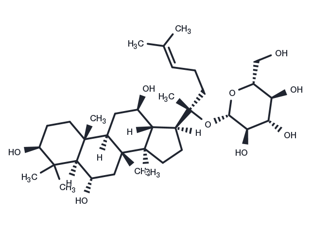 Ginsenoside F1 Chemical Structure
