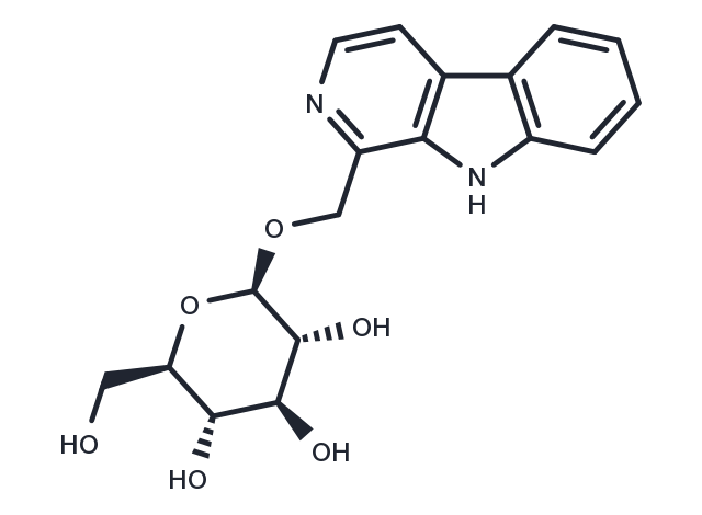 1-Hydroxymethyl-beta-carboline glucoside