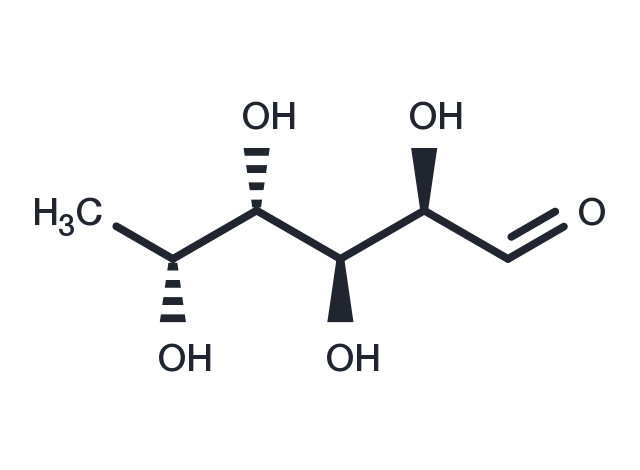 D-(+)-Fucose Chemical Structure