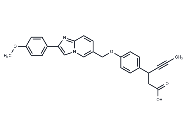 GPR40 agonist 5 Chemical Structure