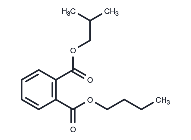 Butyl isobutyl phthalate Chemical Structure