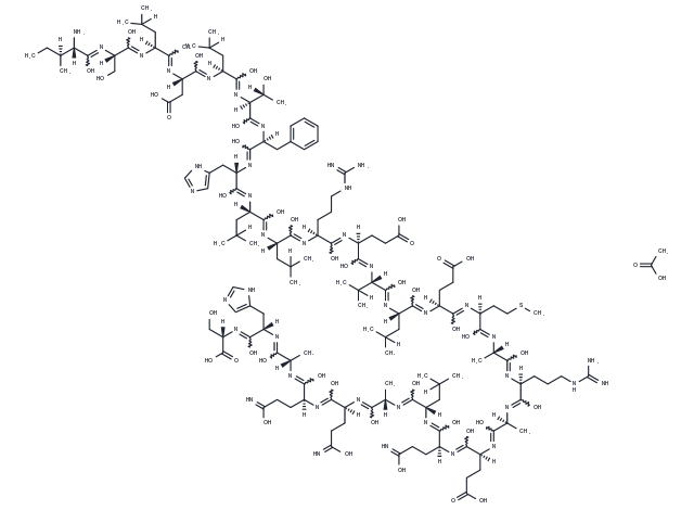 CRF (6-33) acetate(120066-38-8 free base) Chemical Structure